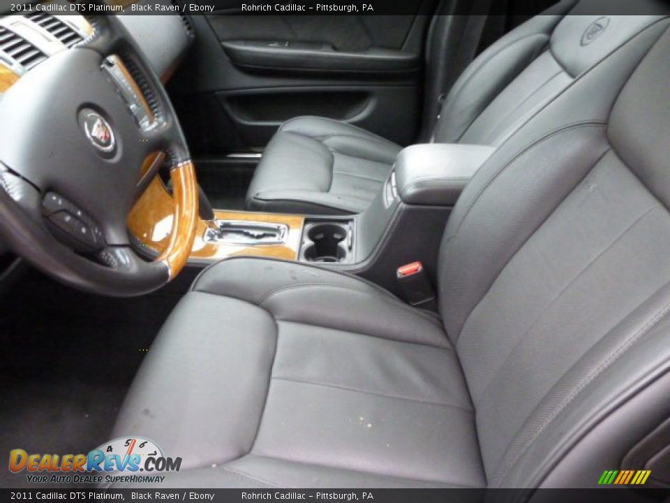2011 Cadillac DTS Platinum Black Raven / Ebony Photo #4
