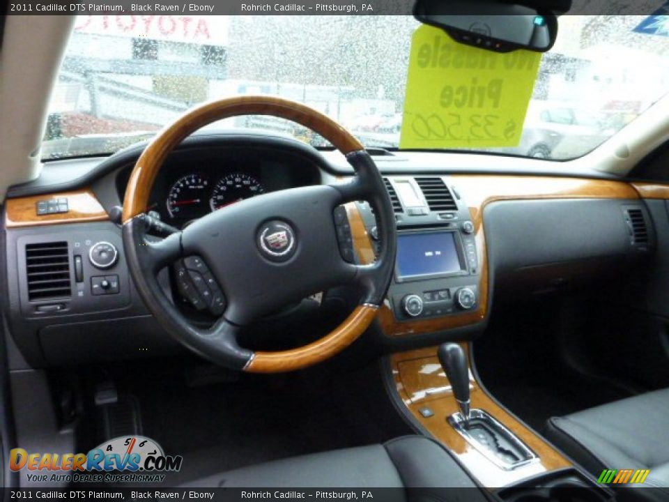 2011 Cadillac DTS Platinum Black Raven / Ebony Photo #6