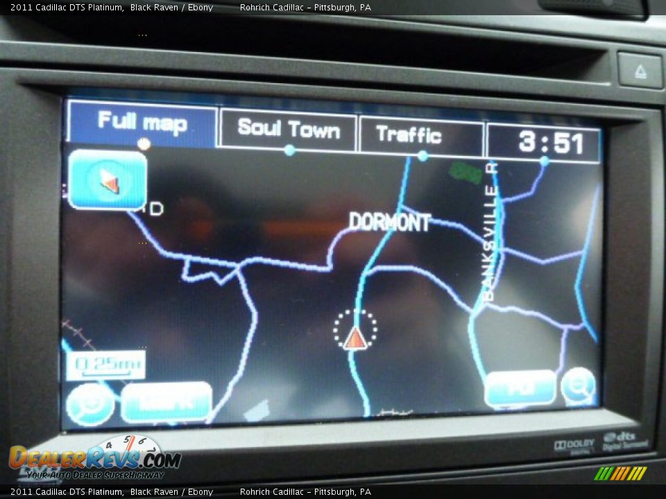 2011 Cadillac DTS Platinum Black Raven / Ebony Photo #7