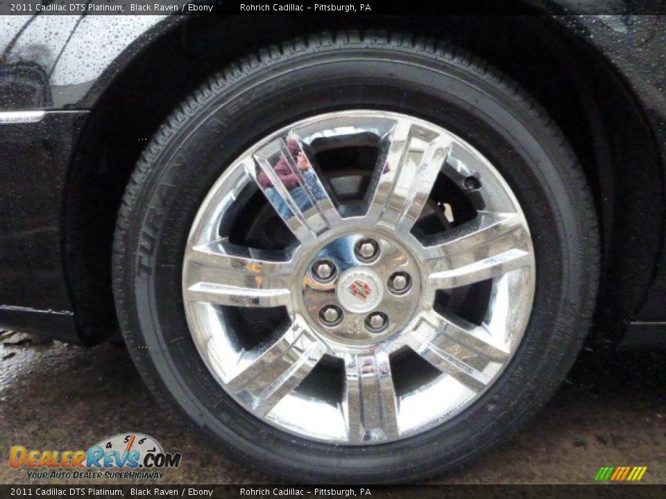 2011 Cadillac DTS Platinum Black Raven / Ebony Photo #8