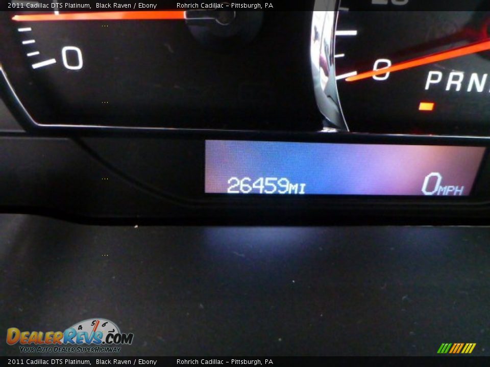 2011 Cadillac DTS Platinum Black Raven / Ebony Photo #9