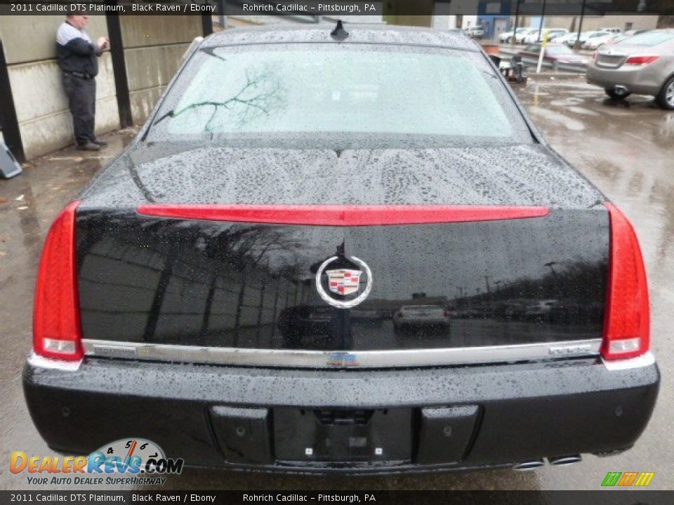 2011 Cadillac DTS Platinum Black Raven / Ebony Photo #11