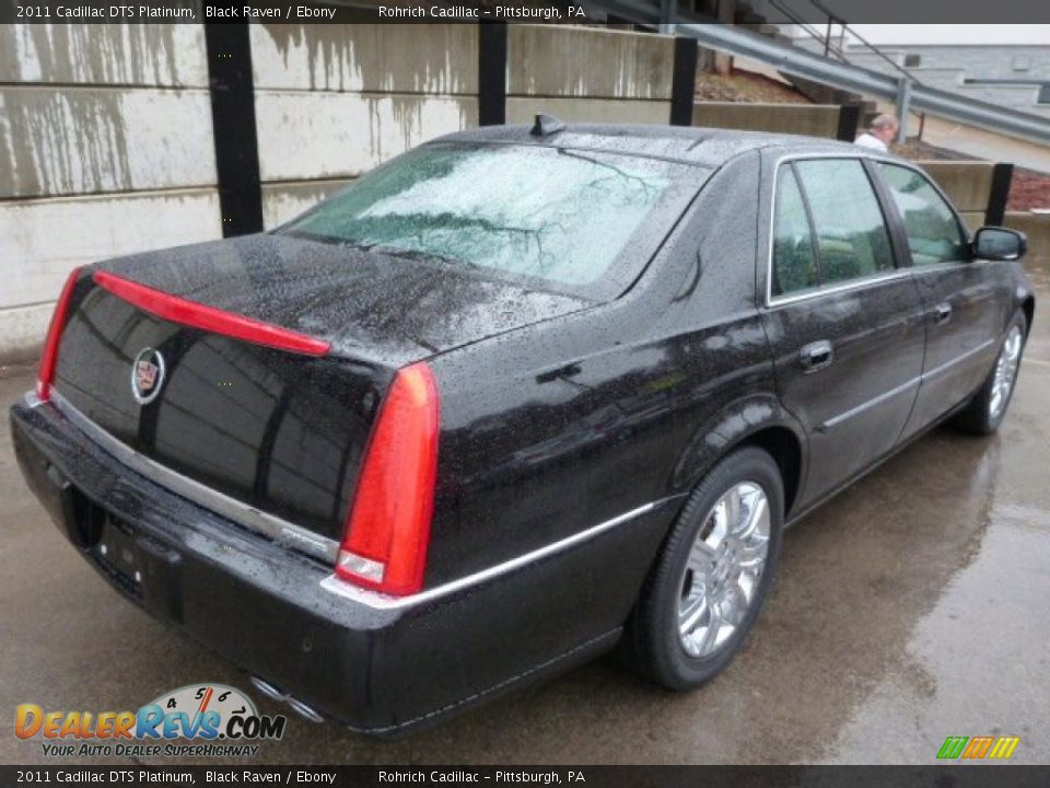 2011 Cadillac DTS Platinum Black Raven / Ebony Photo #12