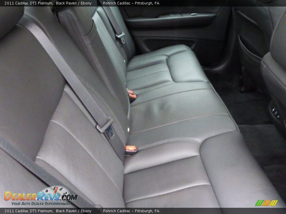 2011 Cadillac DTS Platinum Black Raven / Ebony Photo #14