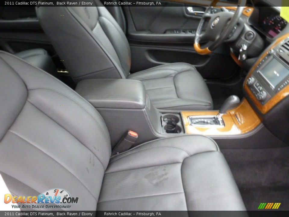 2011 Cadillac DTS Platinum Black Raven / Ebony Photo #15