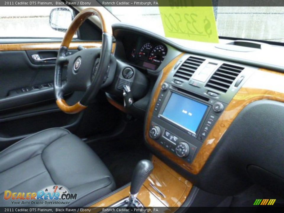 2011 Cadillac DTS Platinum Black Raven / Ebony Photo #16
