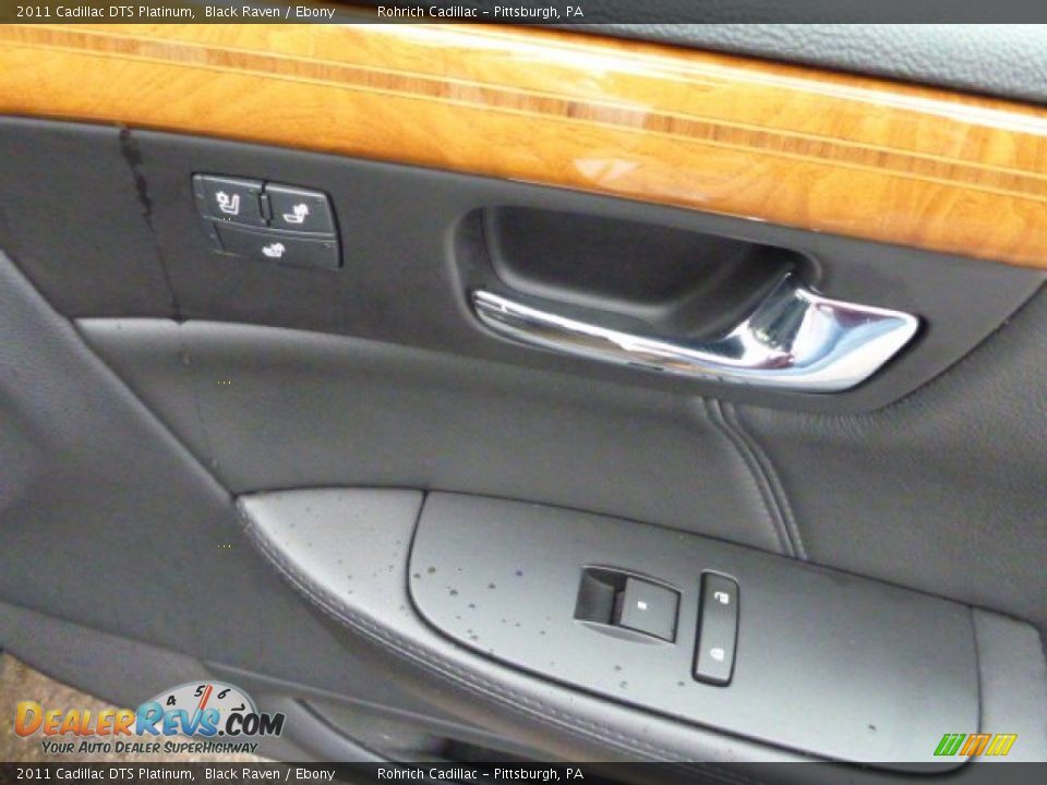 2011 Cadillac DTS Platinum Black Raven / Ebony Photo #17