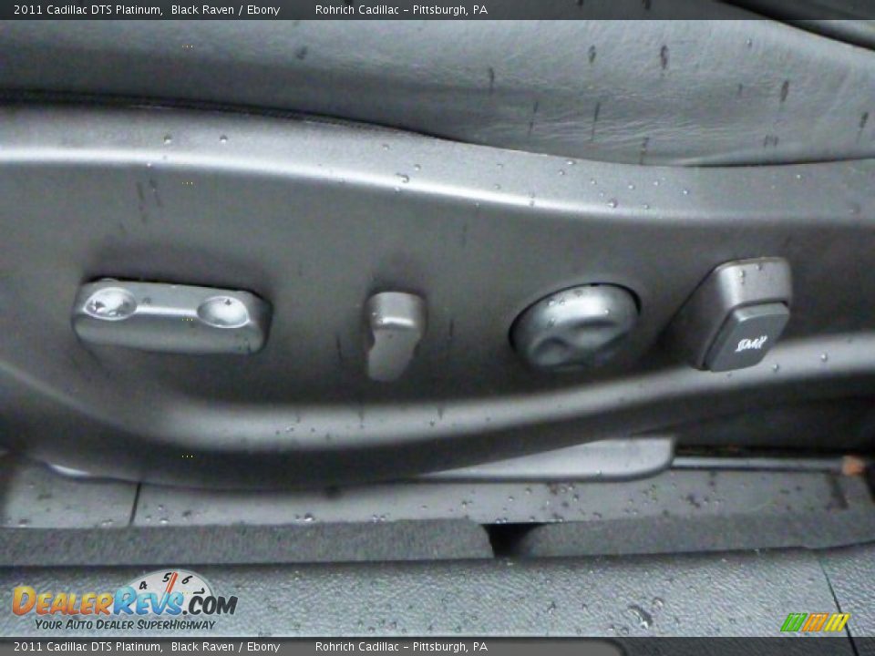 2011 Cadillac DTS Platinum Black Raven / Ebony Photo #19