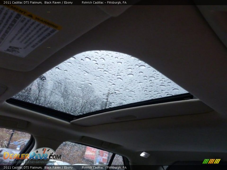 2011 Cadillac DTS Platinum Black Raven / Ebony Photo #20