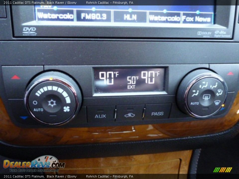 2011 Cadillac DTS Platinum Black Raven / Ebony Photo #24