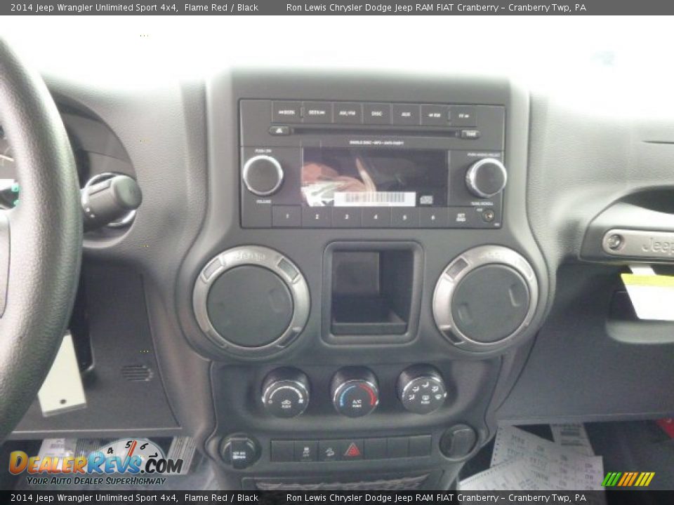 2014 Jeep Wrangler Unlimited Sport 4x4 Flame Red / Black Photo #17