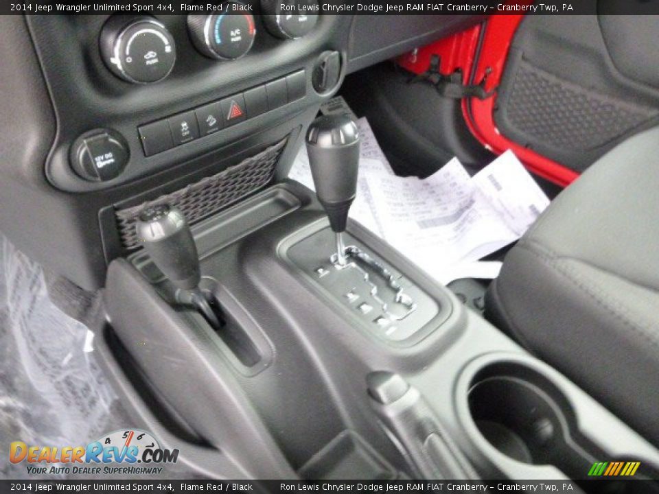 2014 Jeep Wrangler Unlimited Sport 4x4 Flame Red / Black Photo #18