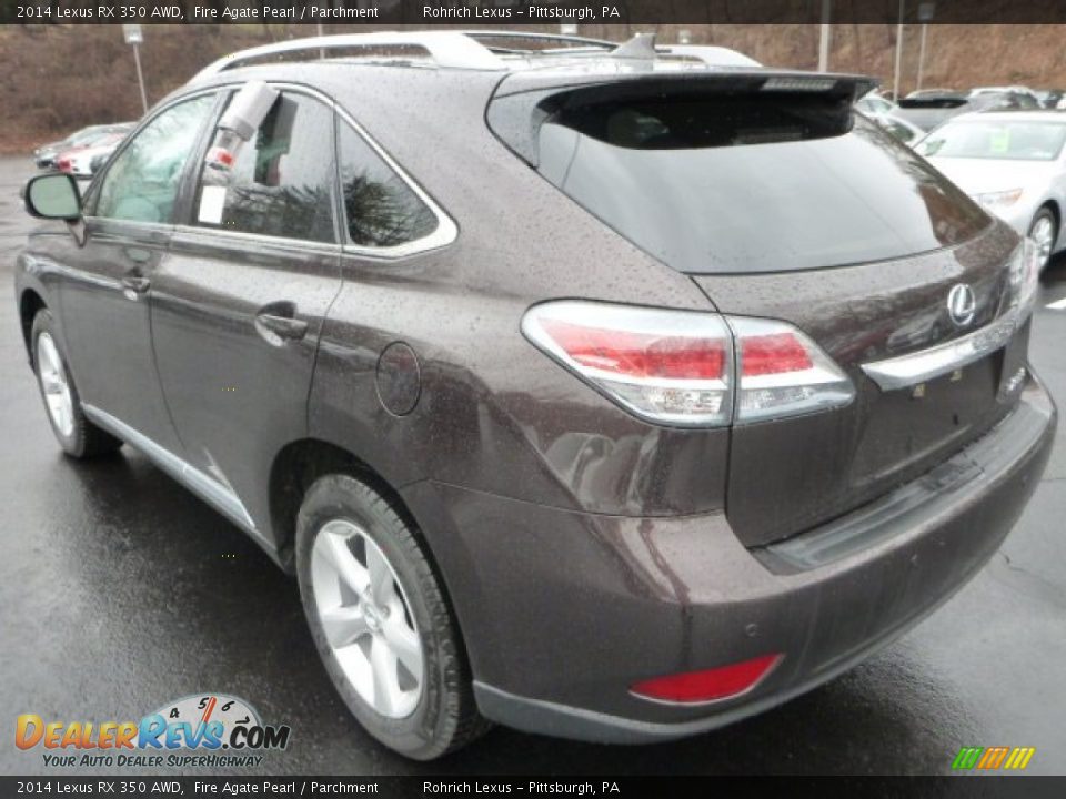 2014 Lexus RX 350 AWD Fire Agate Pearl / Parchment Photo #2