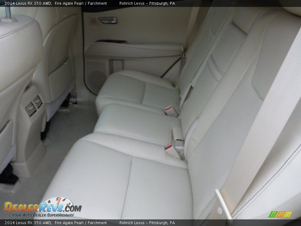 2014 Lexus RX 350 AWD Fire Agate Pearl / Parchment Photo #11