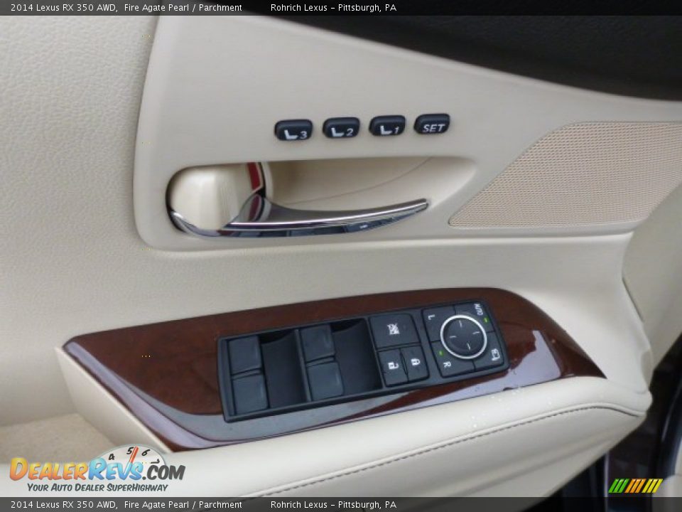 2014 Lexus RX 350 AWD Fire Agate Pearl / Parchment Photo #13