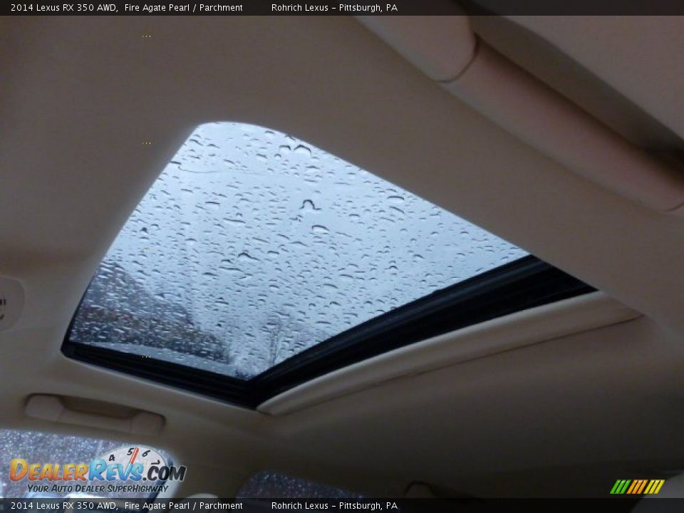 2014 Lexus RX 350 AWD Fire Agate Pearl / Parchment Photo #15