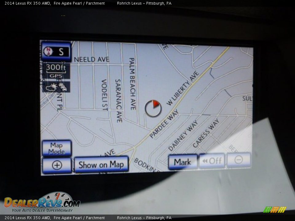 2014 Lexus RX 350 AWD Fire Agate Pearl / Parchment Photo #16