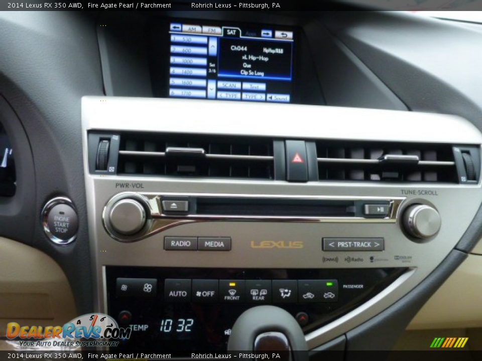 2014 Lexus RX 350 AWD Fire Agate Pearl / Parchment Photo #18