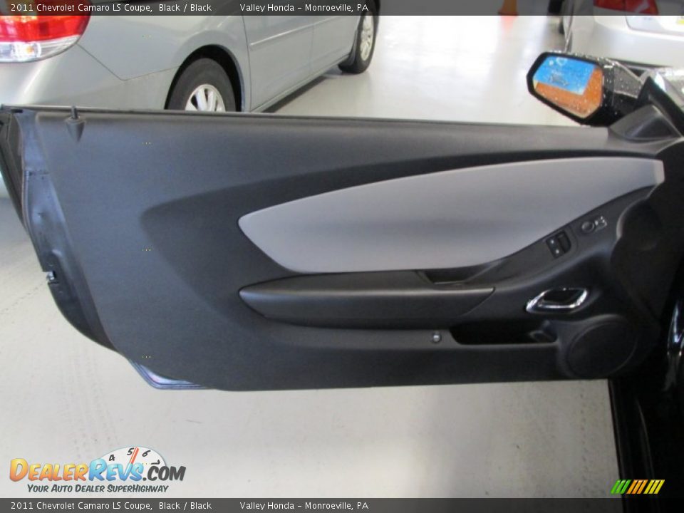 2011 Chevrolet Camaro LS Coupe Black / Black Photo #8