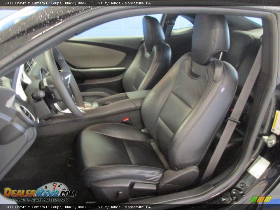 2011 Chevrolet Camaro LS Coupe Black / Black Photo #9
