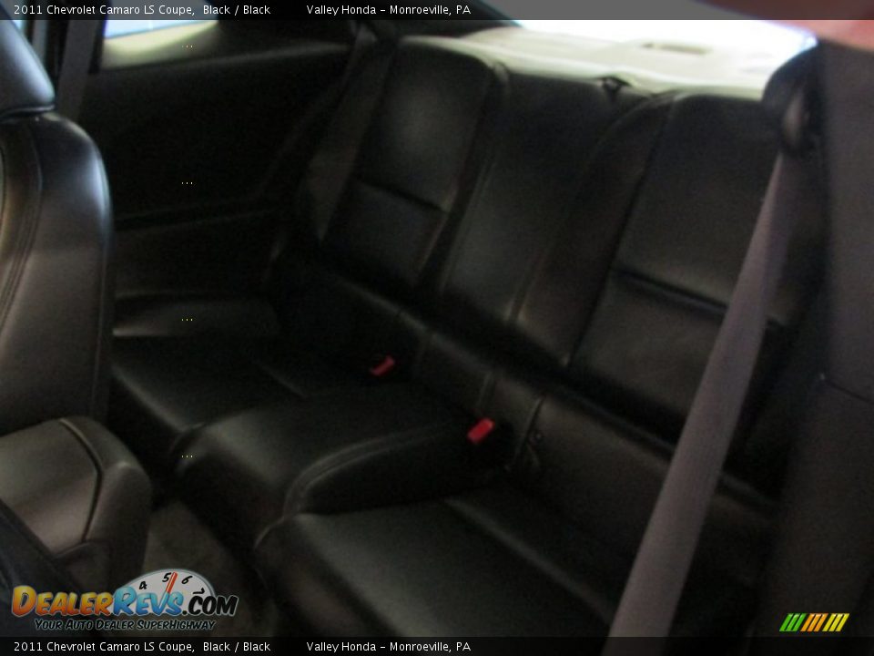 2011 Chevrolet Camaro LS Coupe Black / Black Photo #10