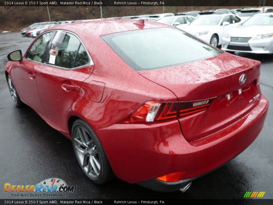 Matador Red Mica 2014 Lexus IS 350 F Sport AWD Photo #2