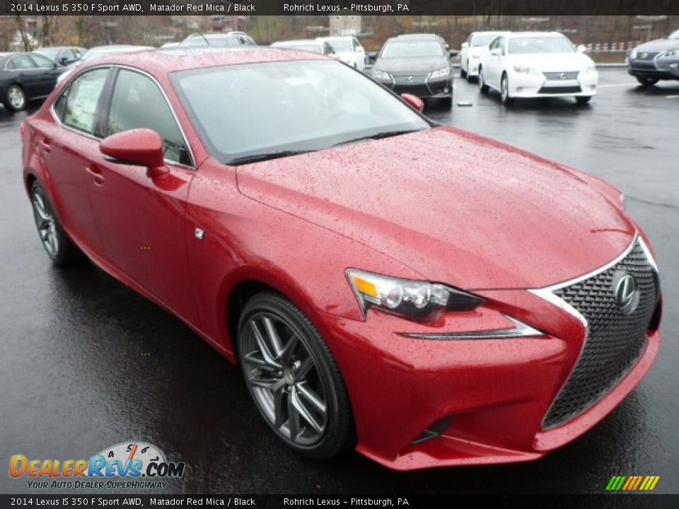 Front 3/4 View of 2014 Lexus IS 350 F Sport AWD Photo #6