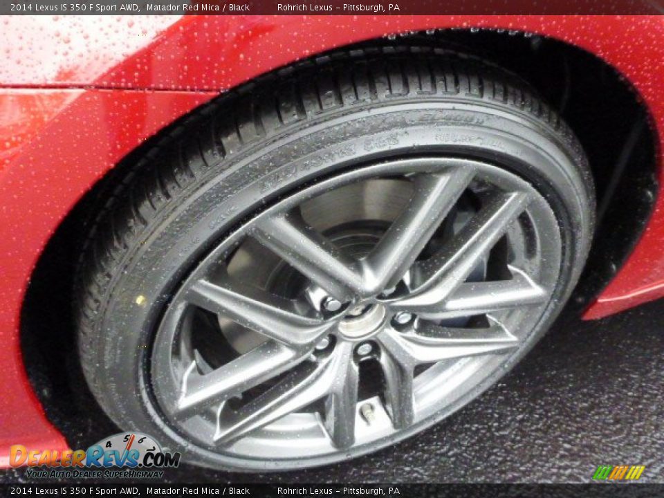 2014 Lexus IS 350 F Sport AWD Wheel Photo #9