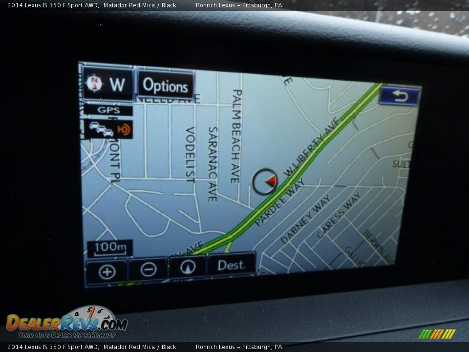 Navigation of 2014 Lexus IS 350 F Sport AWD Photo #17
