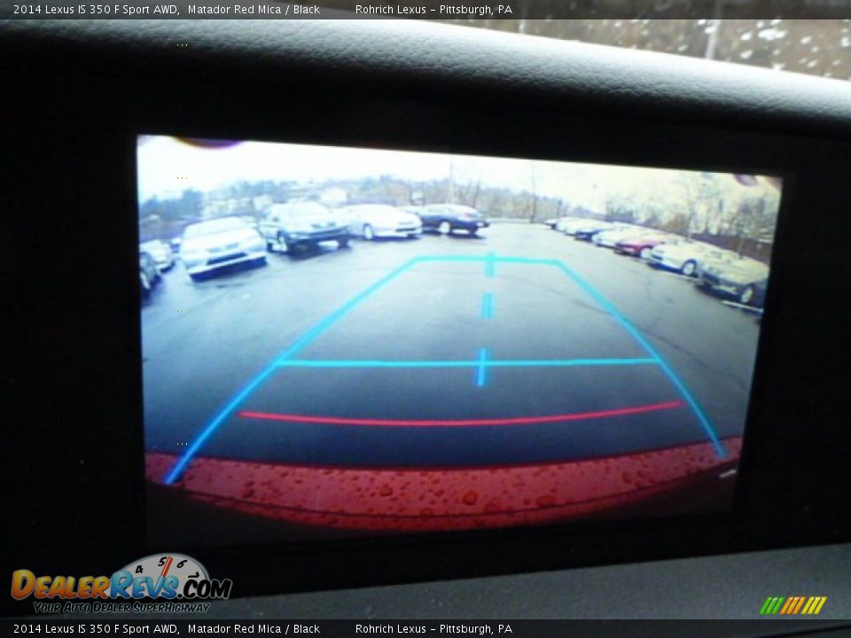 2014 Lexus IS 350 F Sport AWD Matador Red Mica / Black Photo #18