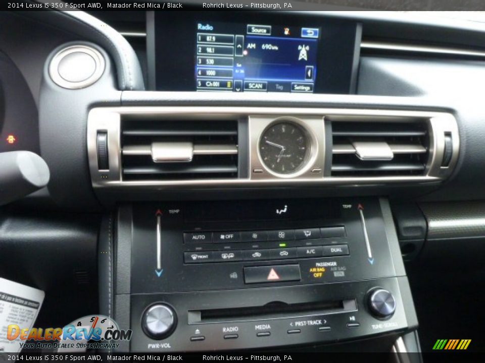 Controls of 2014 Lexus IS 350 F Sport AWD Photo #19