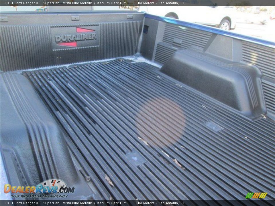 2011 Ford Ranger XLT SuperCab Vista Blue Metallic / Medium Dark Flint Photo #8