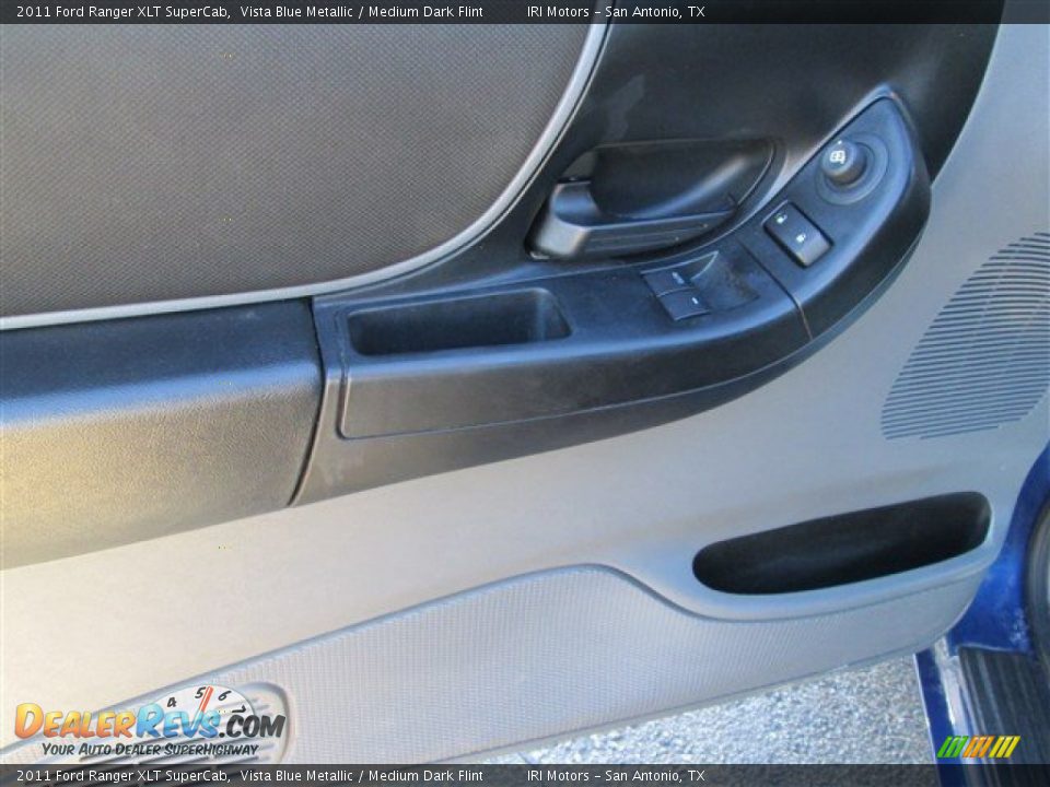2011 Ford Ranger XLT SuperCab Vista Blue Metallic / Medium Dark Flint Photo #9