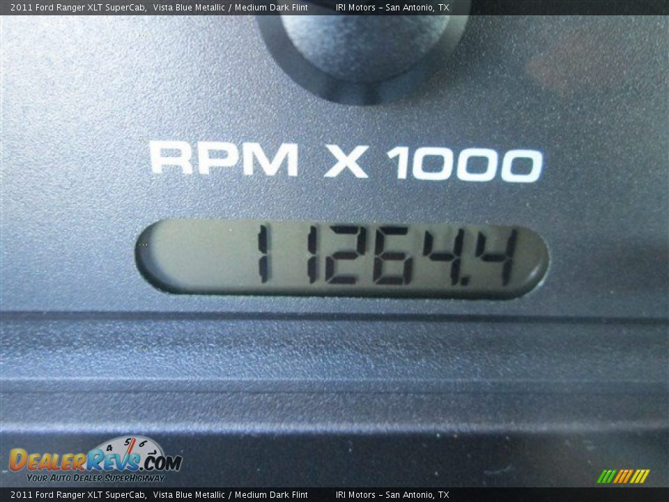 2011 Ford Ranger XLT SuperCab Vista Blue Metallic / Medium Dark Flint Photo #16
