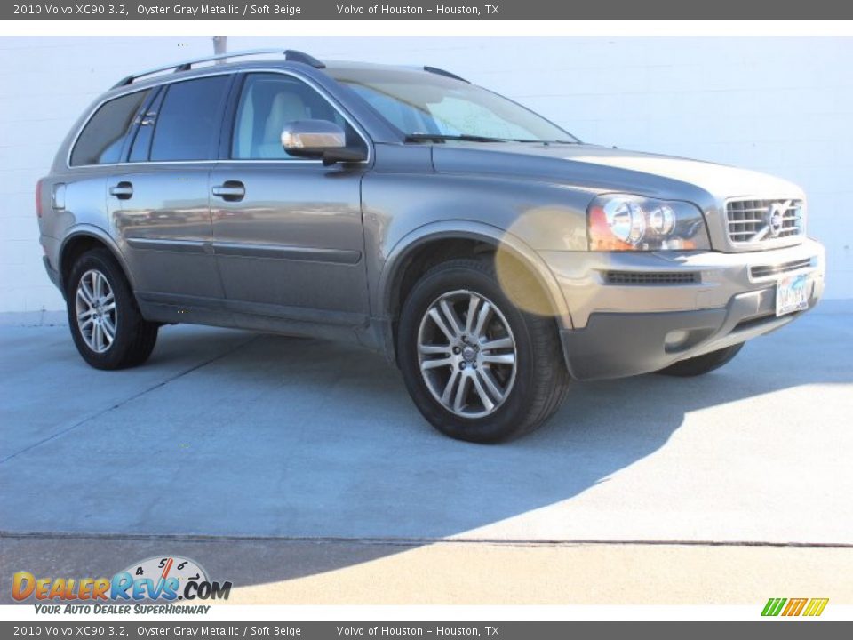 2010 Volvo XC90 3.2 Oyster Gray Metallic / Soft Beige Photo #1