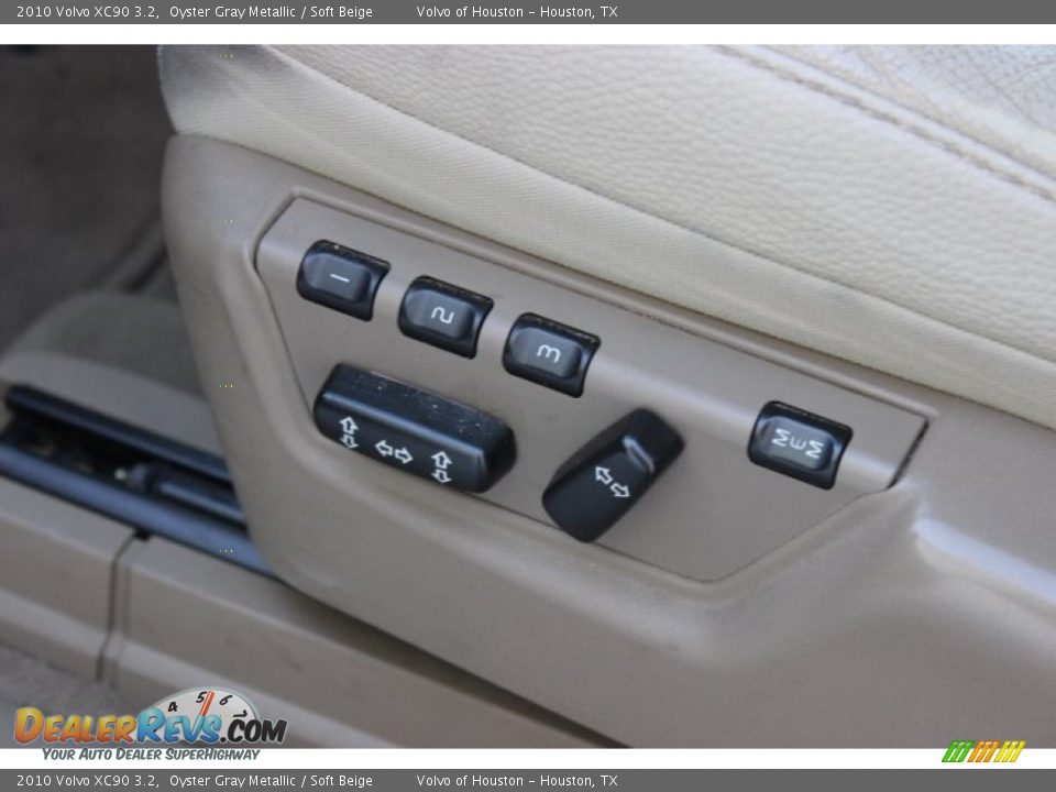 2010 Volvo XC90 3.2 Oyster Gray Metallic / Soft Beige Photo #7