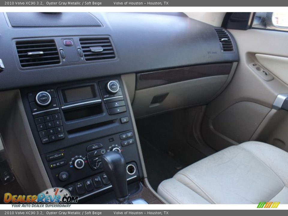 2010 Volvo XC90 3.2 Oyster Gray Metallic / Soft Beige Photo #8