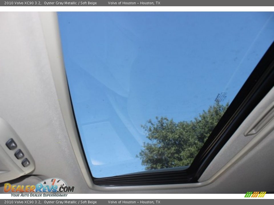 2010 Volvo XC90 3.2 Oyster Gray Metallic / Soft Beige Photo #10