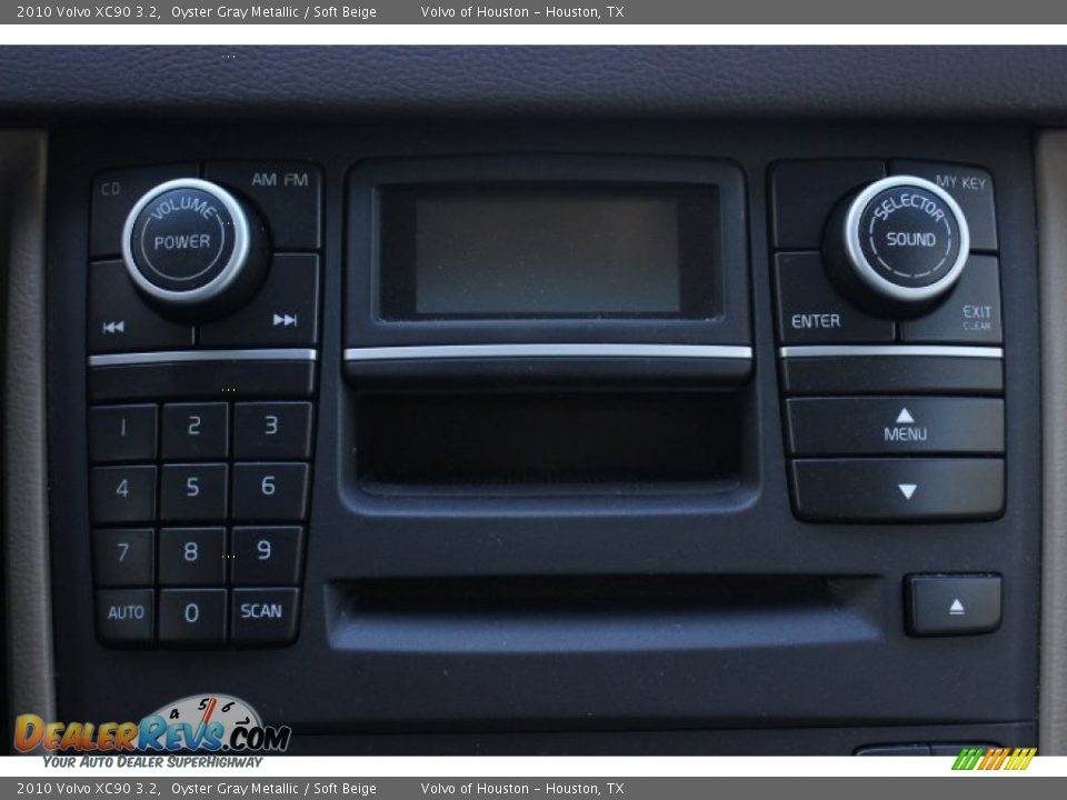 2010 Volvo XC90 3.2 Oyster Gray Metallic / Soft Beige Photo #11