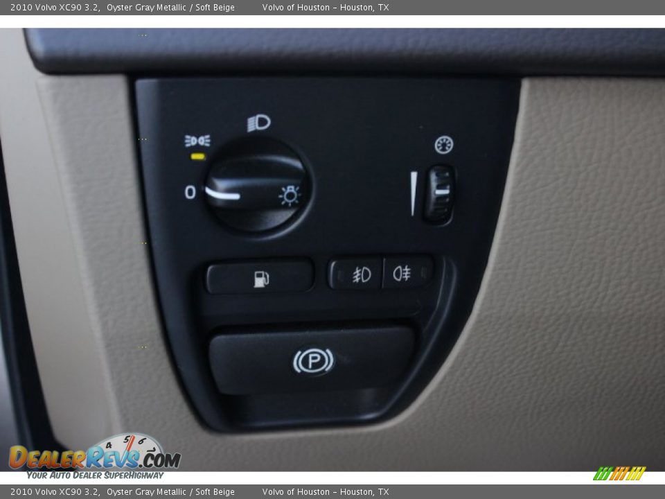 2010 Volvo XC90 3.2 Oyster Gray Metallic / Soft Beige Photo #14