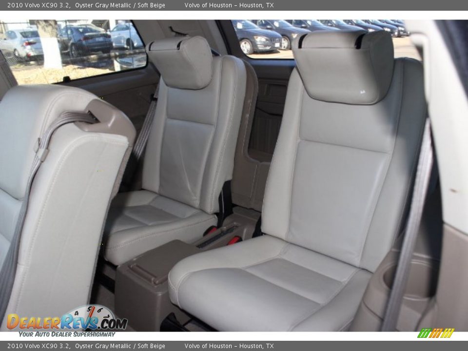 2010 Volvo XC90 3.2 Oyster Gray Metallic / Soft Beige Photo #17