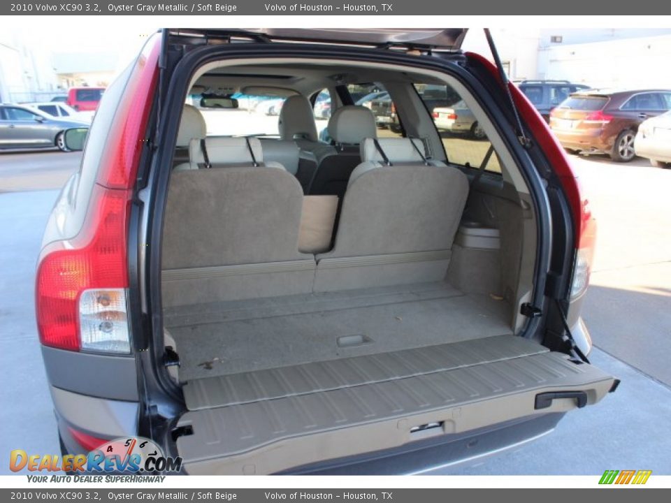 2010 Volvo XC90 3.2 Oyster Gray Metallic / Soft Beige Photo #20