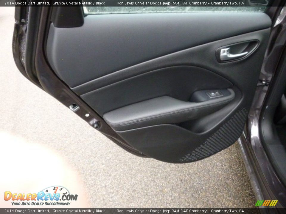 2014 Dodge Dart Limited Granite Crystal Metallic / Black Photo #13