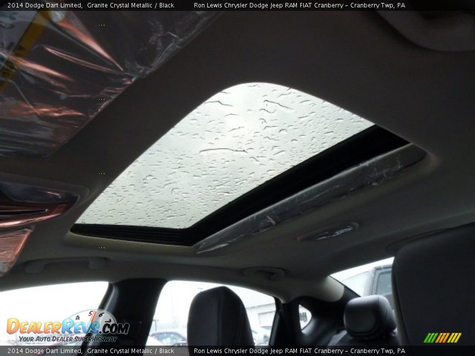 2014 Dodge Dart Limited Granite Crystal Metallic / Black Photo #16
