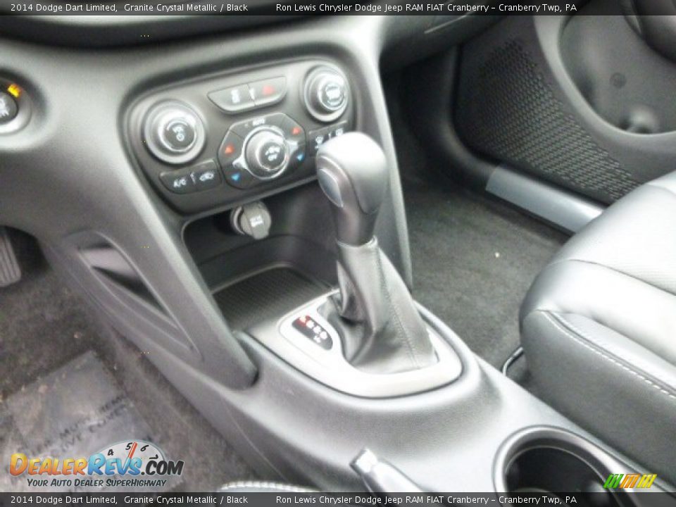 2014 Dodge Dart Limited Granite Crystal Metallic / Black Photo #18