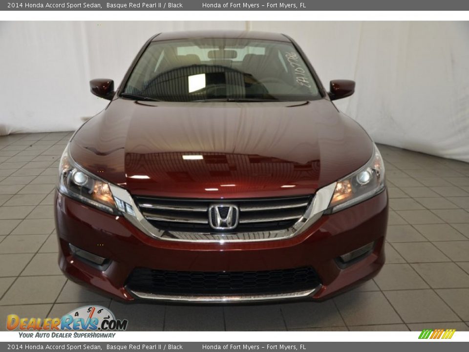 2014 Honda Accord Sport Sedan Basque Red Pearl II / Black Photo #2