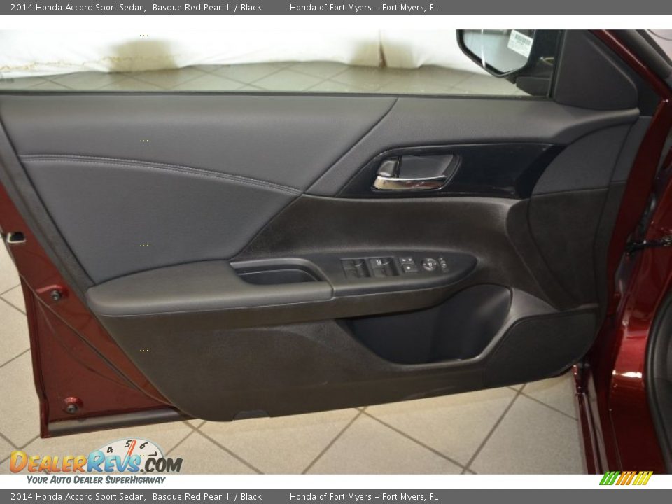 2014 Honda Accord Sport Sedan Basque Red Pearl II / Black Photo #10