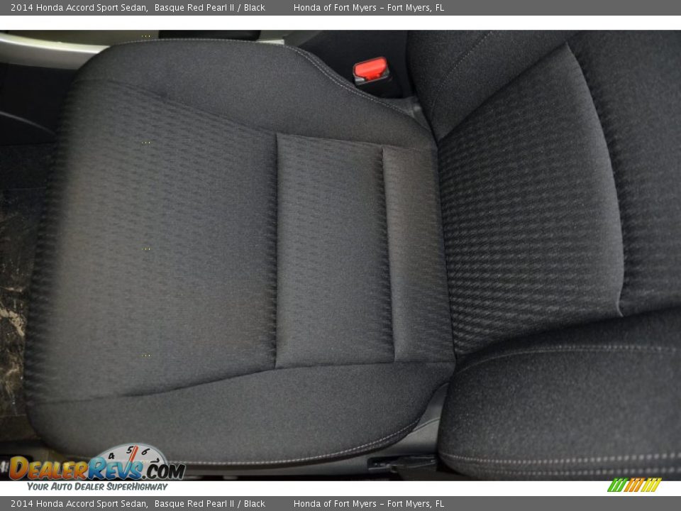 2014 Honda Accord Sport Sedan Basque Red Pearl II / Black Photo #12