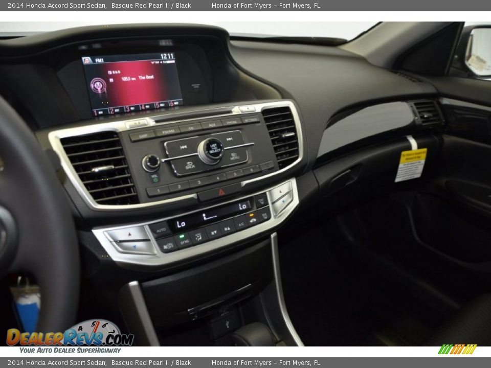 2014 Honda Accord Sport Sedan Basque Red Pearl II / Black Photo #13