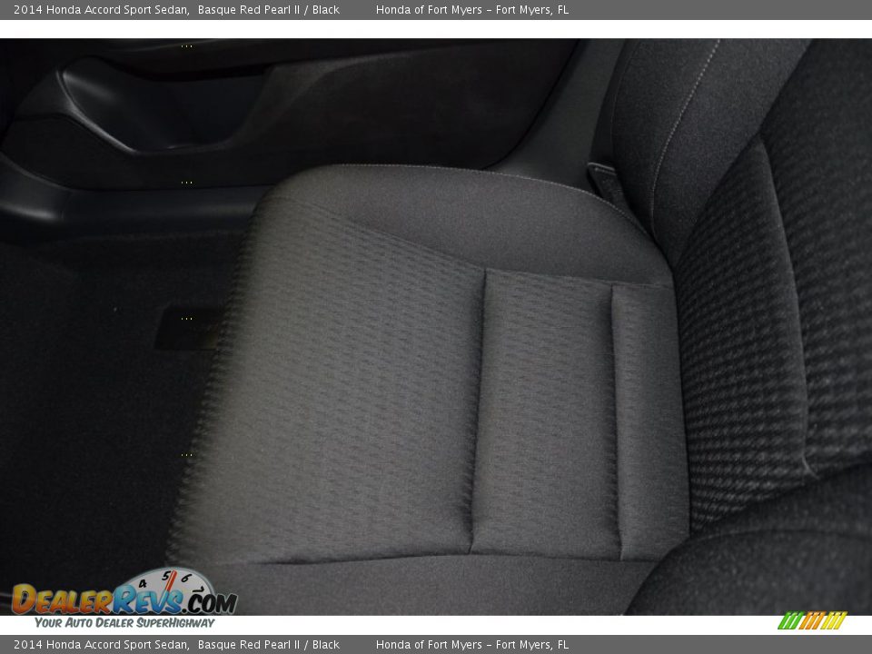 2014 Honda Accord Sport Sedan Basque Red Pearl II / Black Photo #14